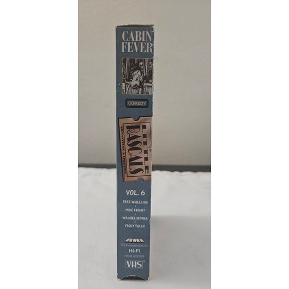 The Little Rascals VHS Vol. 6 Mike Fright, Washee Ironee, Fishy Tales - Picture 2 of 6